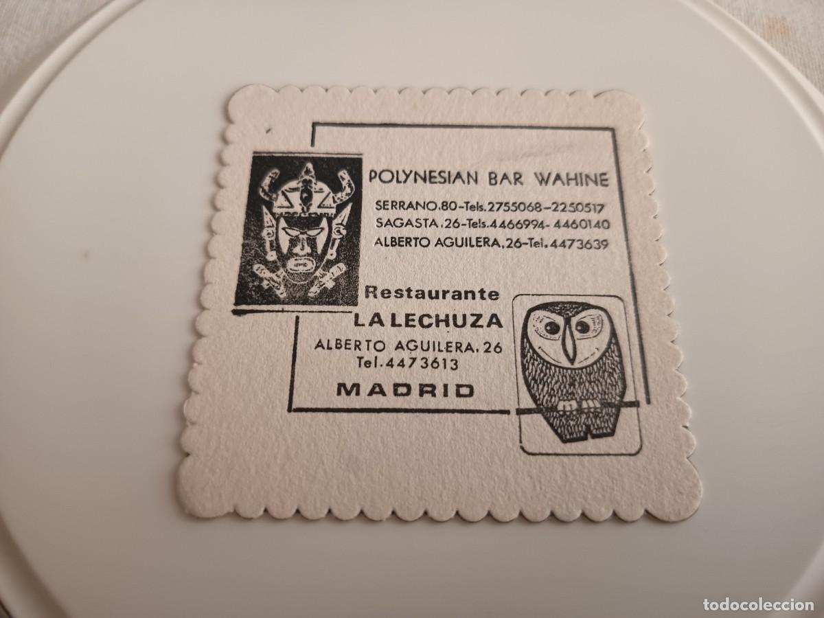Otros art&iacute;culos de coleccionismo en papel: POSAVASOS BAR POLINESIO WAHINE-MADRID