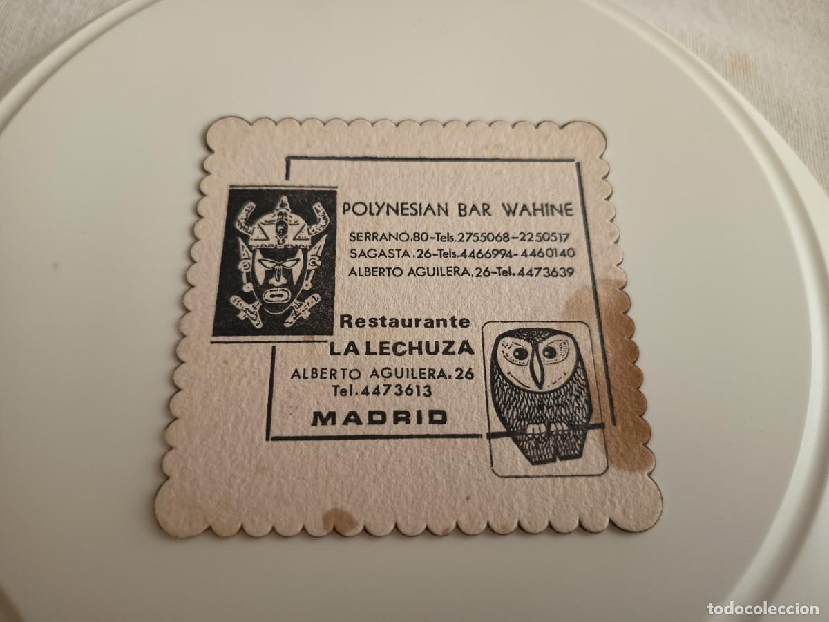 Otros art&iacute;culos de coleccionismo en papel: POSAVASOS BAR POLINESIO WAHINE-MADRID