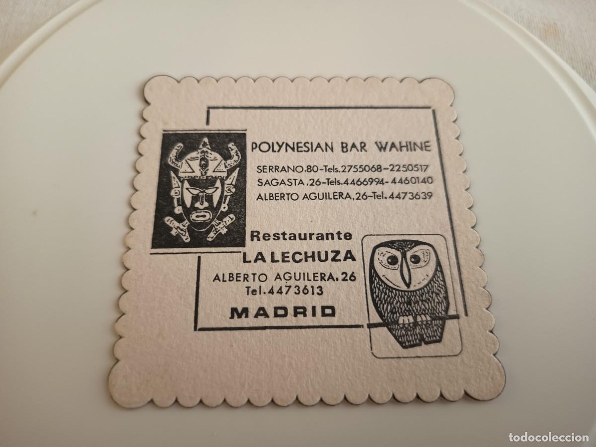 Otros art&iacute;culos de coleccionismo en papel: POSAVASOS BAR POLINESIO WAHINE-MADRID