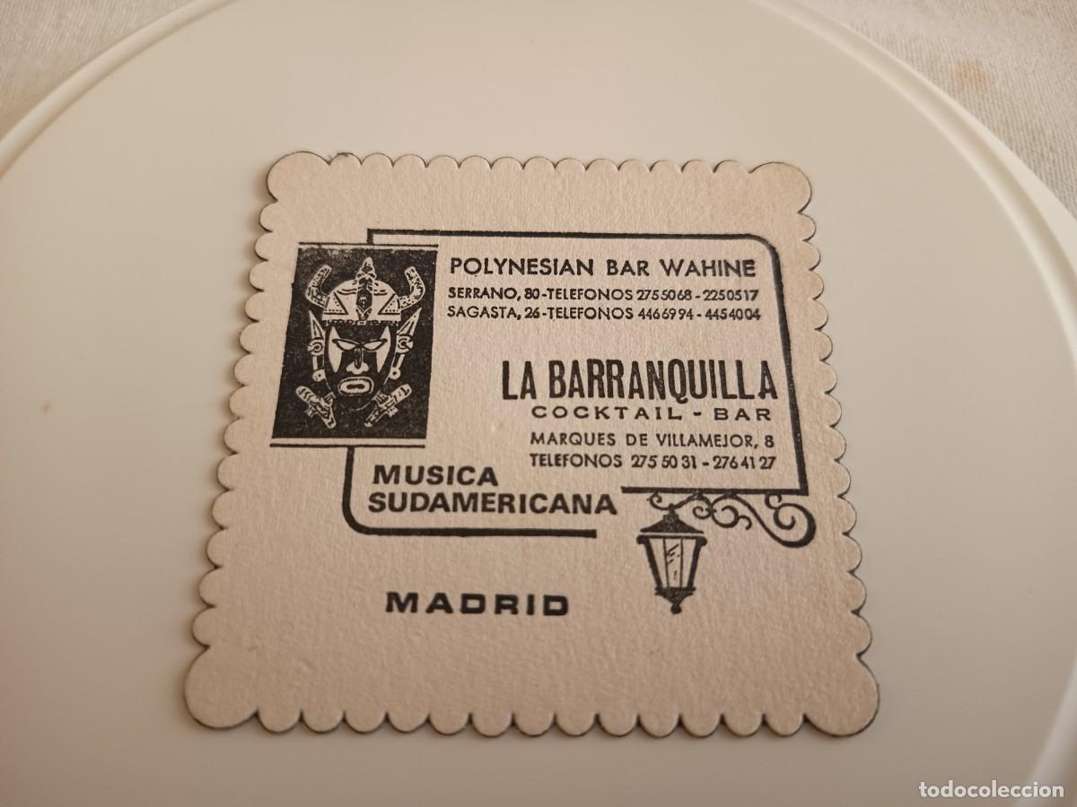 Otros art&iacute;culos de coleccionismo en papel: POSAVASOS BAR POLINESIO WAHINE-MADRID