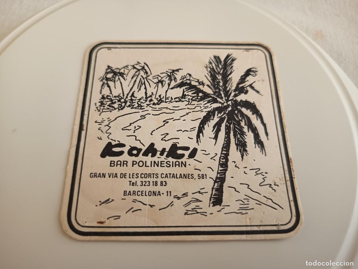 Otros art&iacute;culos de coleccionismo en papel: POSAVASOS BAR POLINESIO KAIKI-BARCELONA