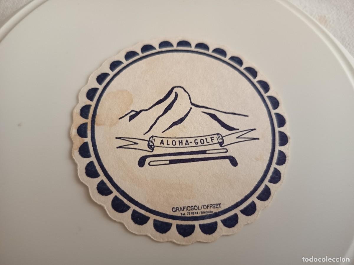 Collectionnisme Papier divers: POSAVASOS ALOHA GOLF-MARBELLA-MALAGA