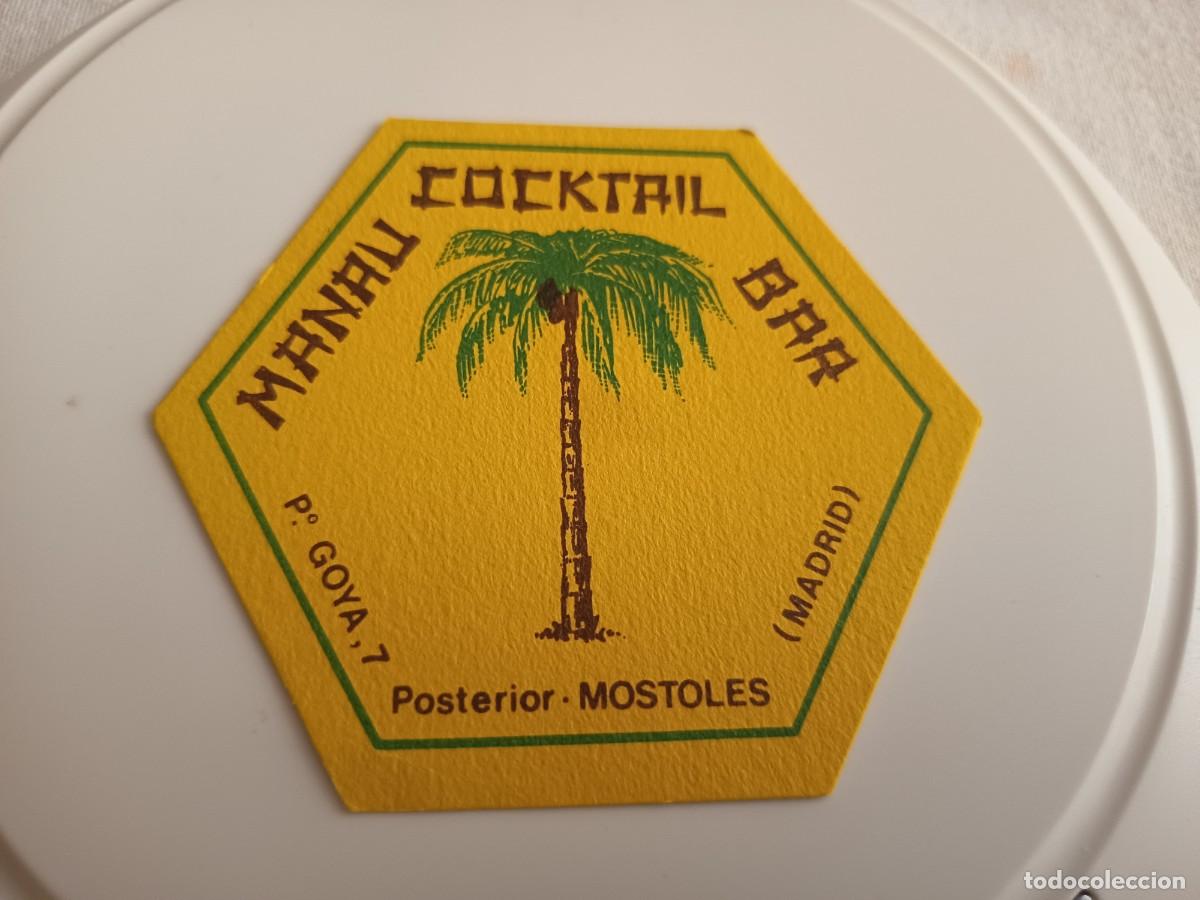 Otros art&iacute;culos de coleccionismo en papel: POSAVASOS PUB POLINESIO MANAU-MOSTOLES-MADRID