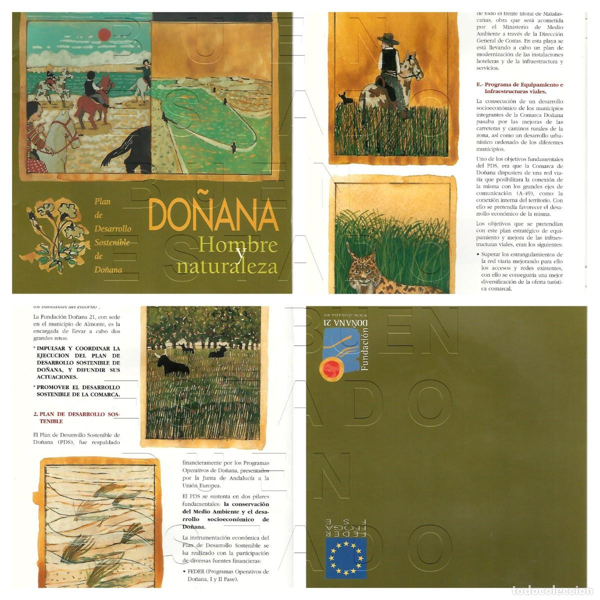 Otros art&iacute;culos de coleccionismo en papel: MIGUEL CALATAYUD DO&Ntilde;ANA HOMBRE Y NATURALEZA PLAN DE DESARROLLO 29CMS OPUSCULO U91