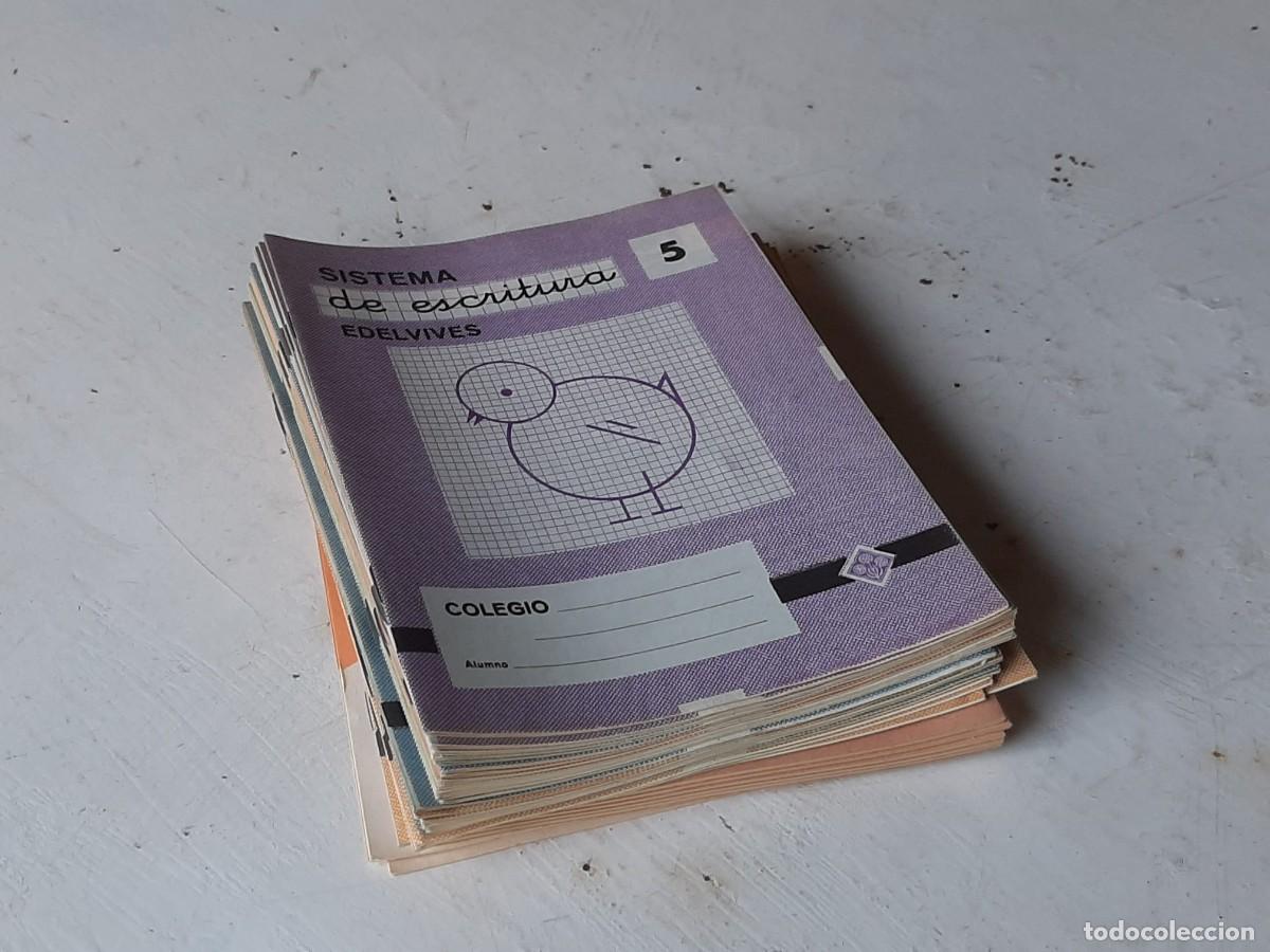 Altri oggetti di carta: Lote 33 Cuadernos escritura Edelvives, Amiguitos y Centauro, algunos repetidos
