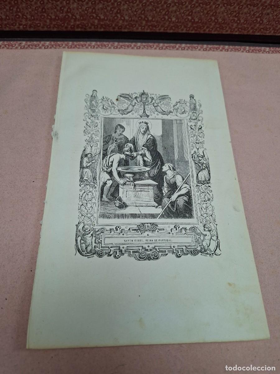 Otros art&iacute;culos de coleccionismo en papel: ANTIGUA LAMINA RELIGIOSA GRABADO BEATO MIGUEL DE LOS SANTOS CONFESOR