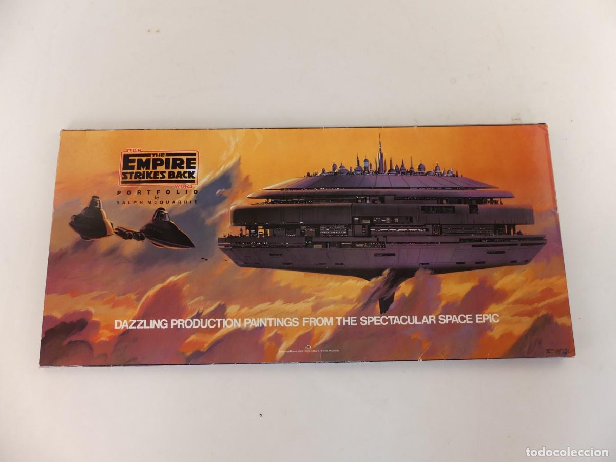 Altri oggetti di carta: CARPETA CON 24 LAMINAS DE STAR WARS THE EMPIRE STRIKES BACK