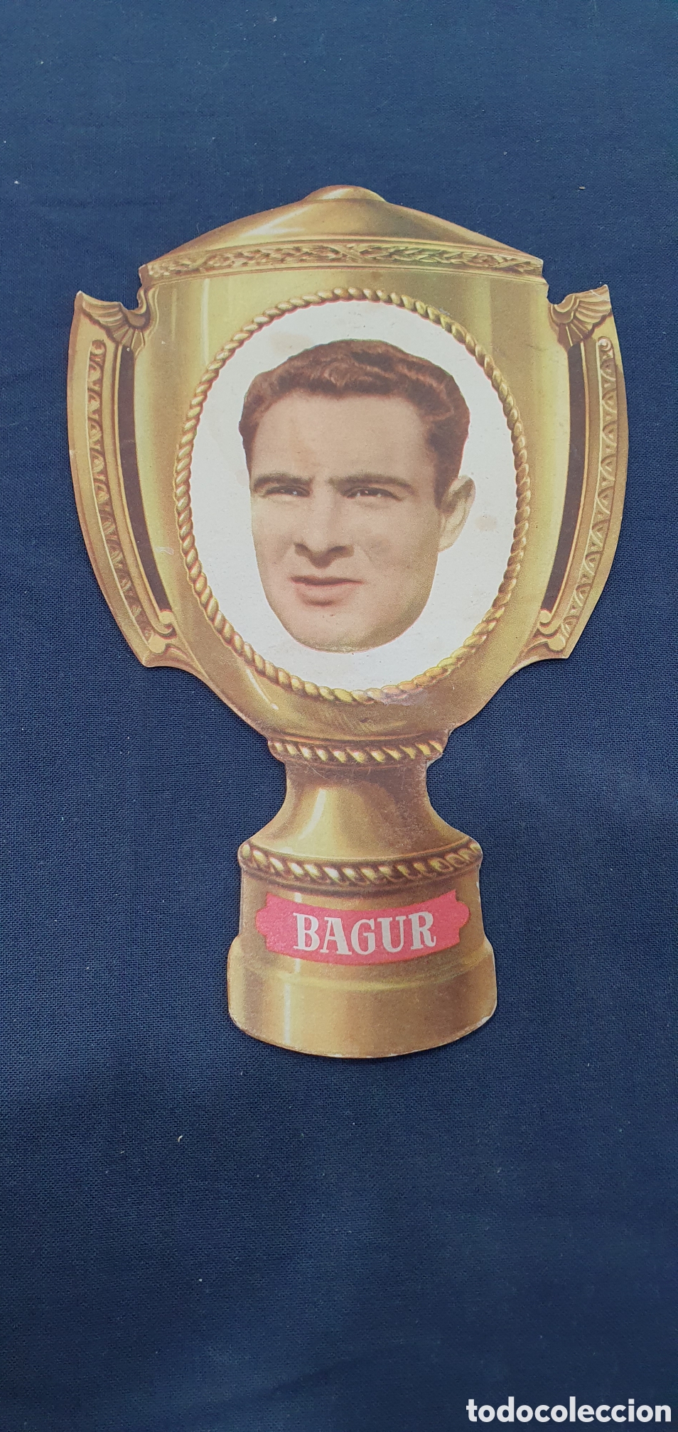 Otros art&iacute;culos de coleccionismo en papel: Abanico o Pai Pai jugador de f&uacute;tbol. Bagur. (L133)