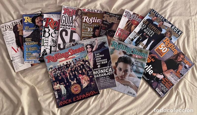 Otros art&iacute;culos de coleccionismo en papel: Lote Revistas &rdquo;Rolling Stone&rdquo;