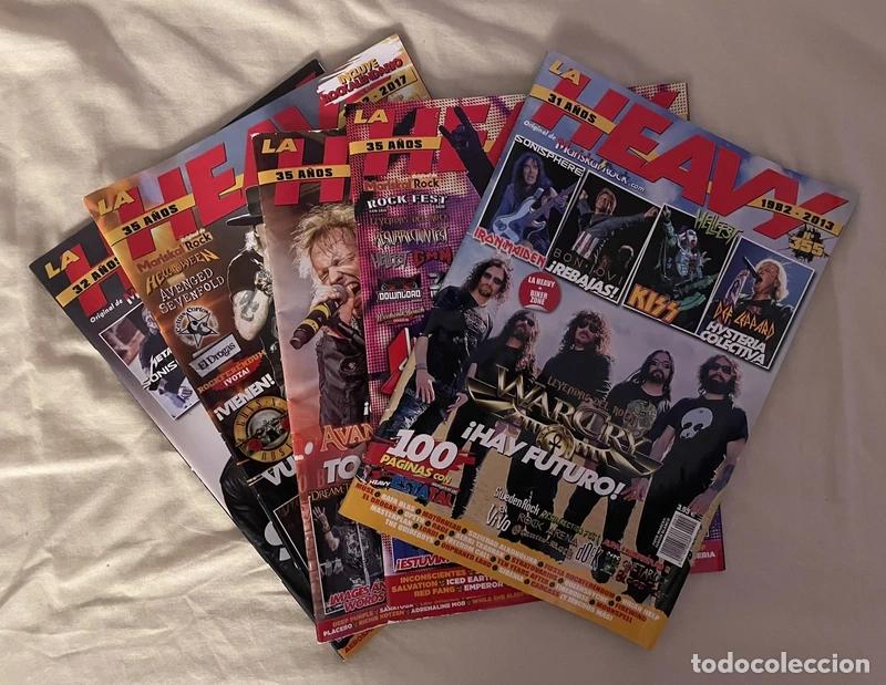 Otros art&iacute;culos de coleccionismo en papel: Lote Revistas &rdquo;La Heavy&rdquo;