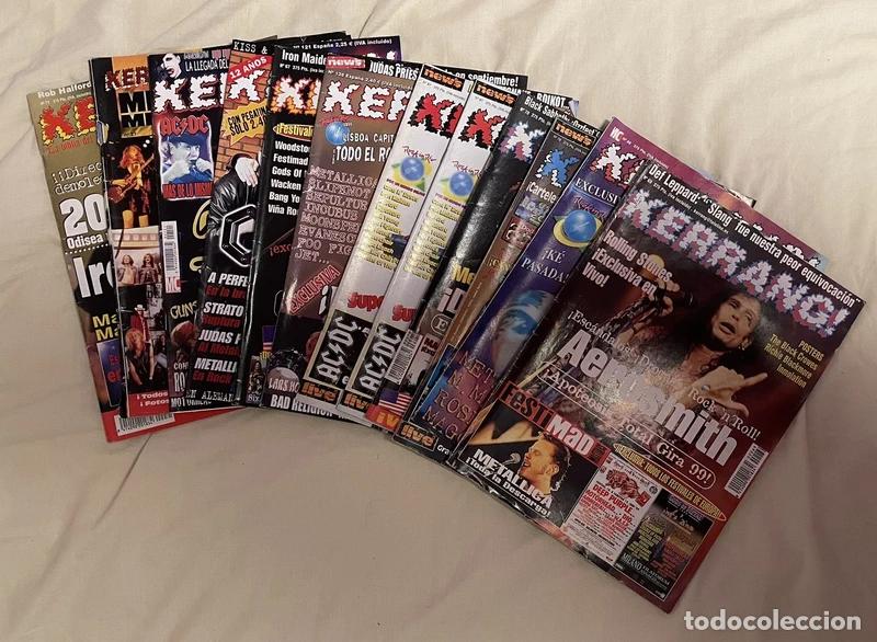 Otros art&iacute;culos de coleccionismo en papel: Lote Revistas &rdquo;Kerrang!&rdquo;