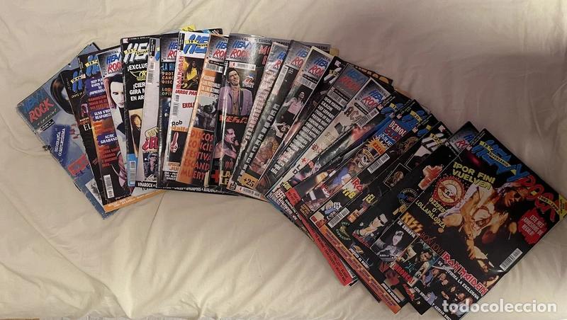 Otros art&iacute;culos de coleccionismo en papel: Lote Revistas &rdquo;Heavy Rock&rdquo;