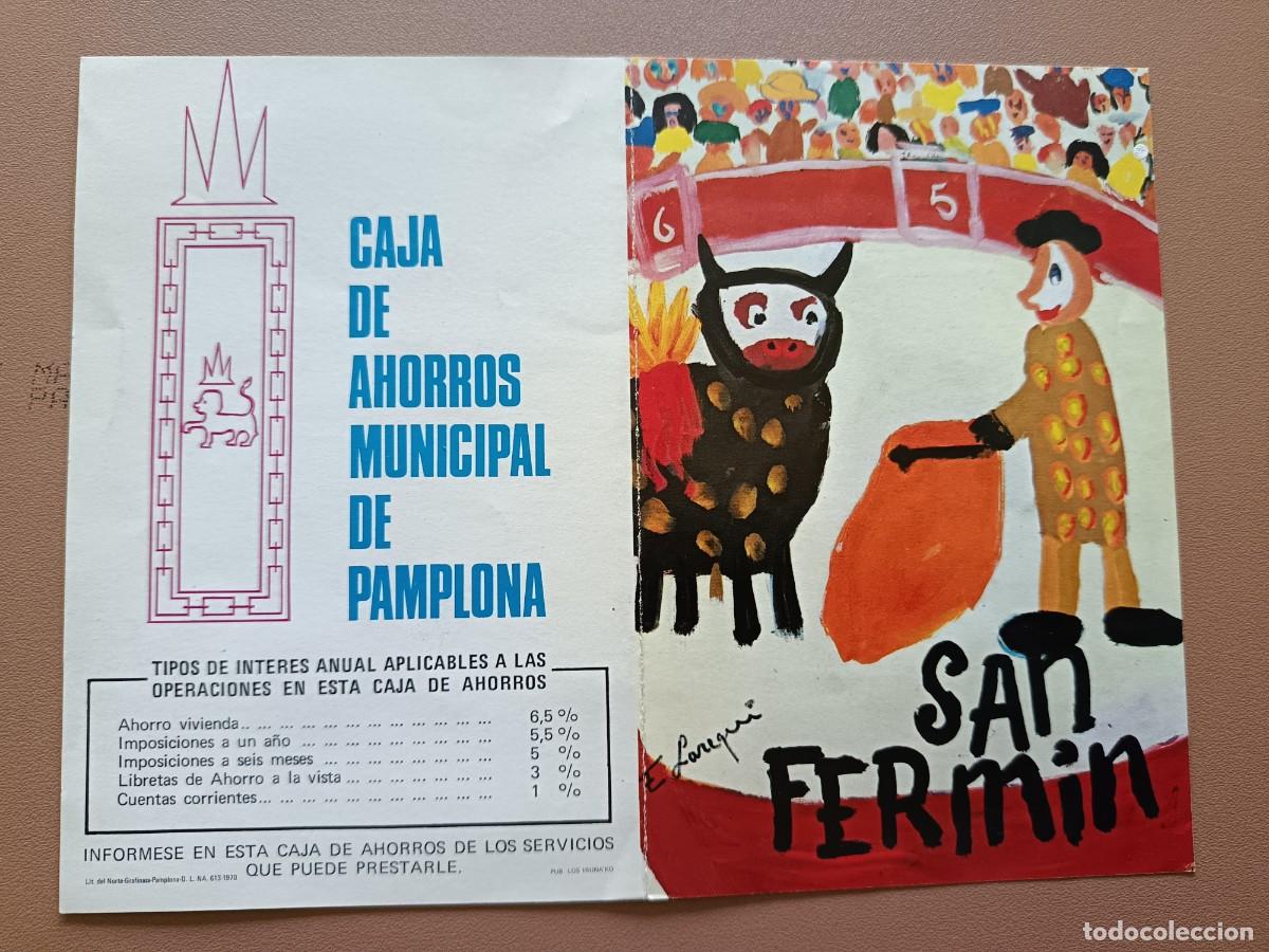 Otros art&iacute;culos de coleccionismo en papel: SAN FERM&Iacute;N - A&Ntilde;O 1970