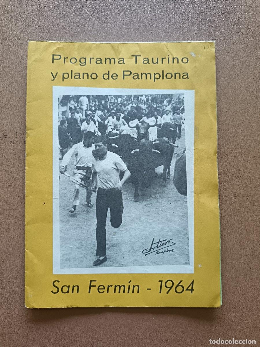 Otros art&iacute;culos de coleccionismo en papel: SAN FERM&Iacute;N - A&Ntilde;O 1964 - DESPLEGABLE