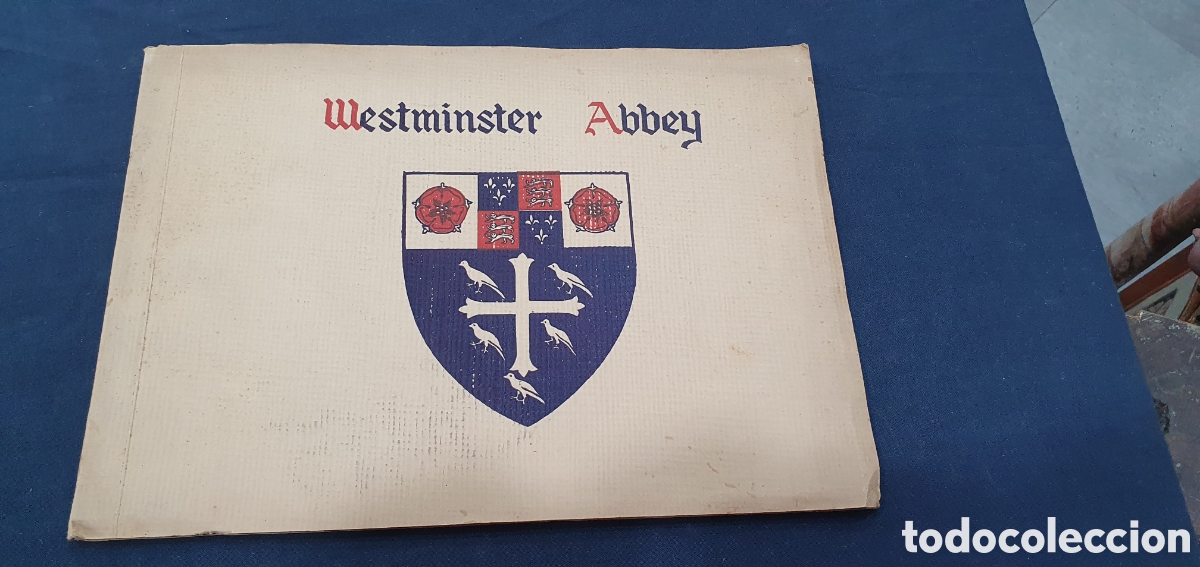 Altri oggetti di carta: Libro con fotograf&iacute;as Abad&iacute;a de Westminster. Ppios s. XX. (L137)