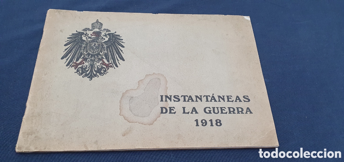 Otros art&iacute;culos de coleccionismo en papel: Album Instant&aacute;neas de la Guerra 1918. (L137)