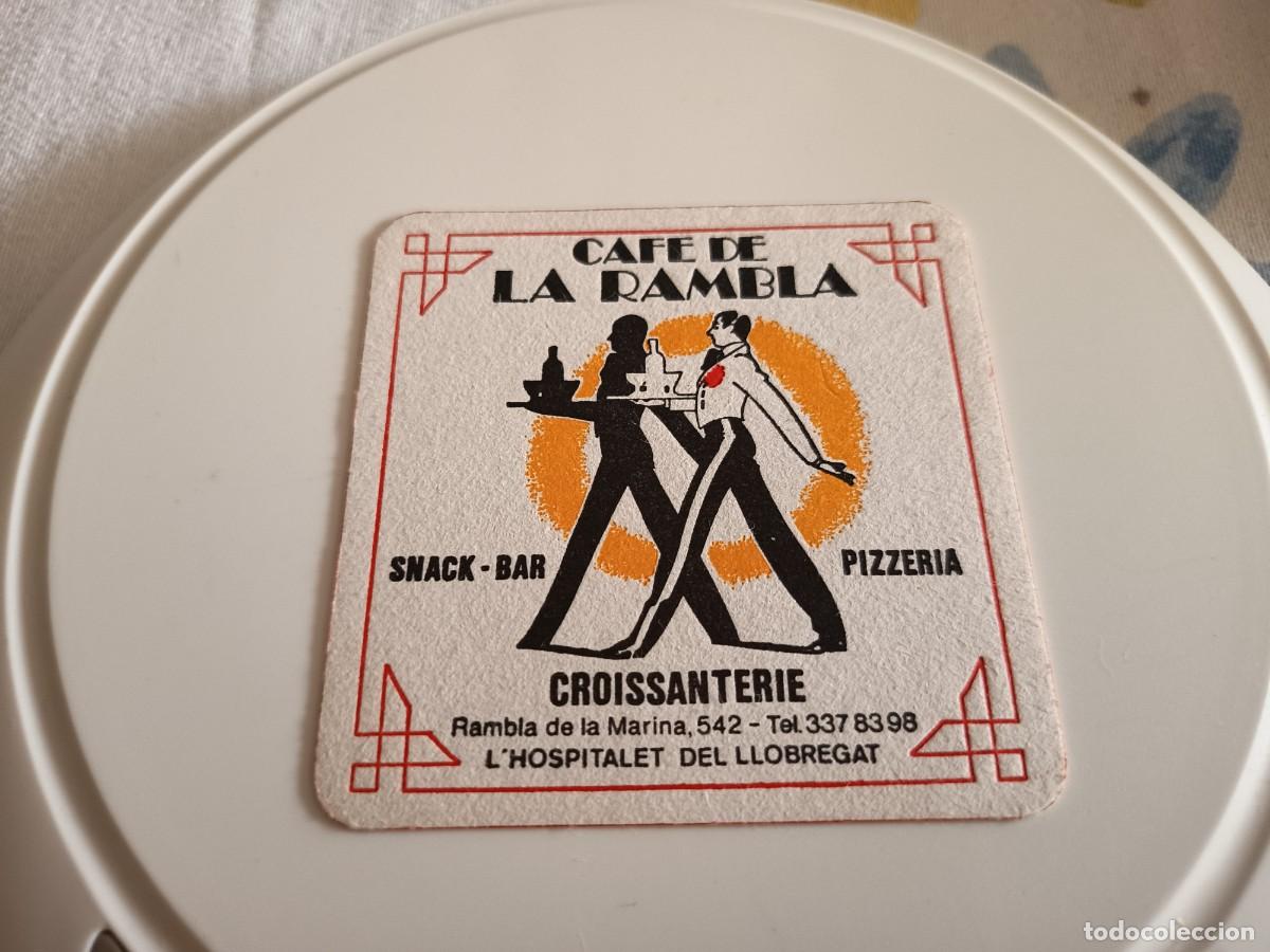 Otros art&iacute;culos de coleccionismo en papel: POSAVASOS CAFE DE LA RAMBLA-HOSPITALET DE LLOBREGAT-BARCELONA