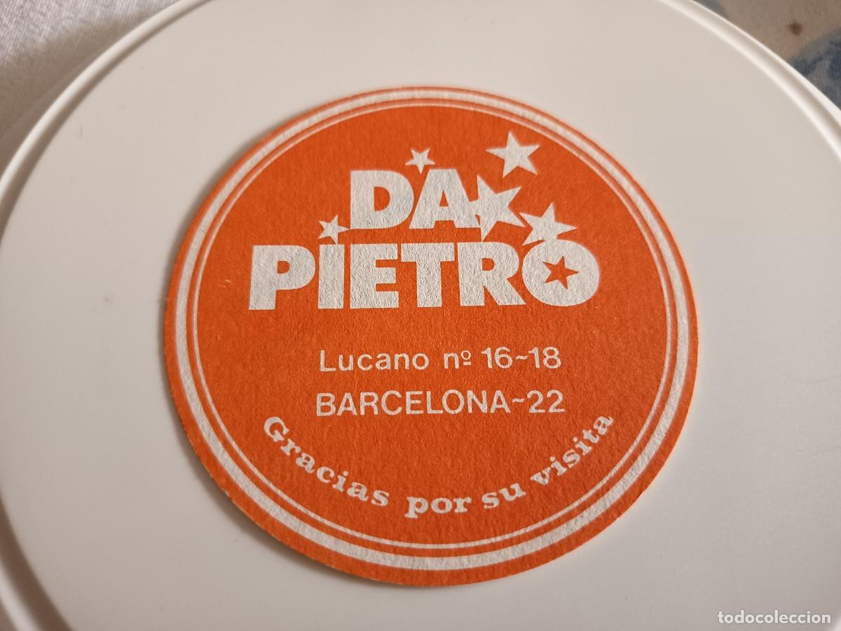 Otros art&iacute;culos de coleccionismo en papel: POSAVASOS CAFETERIA DA PIETRO-BARCELONA