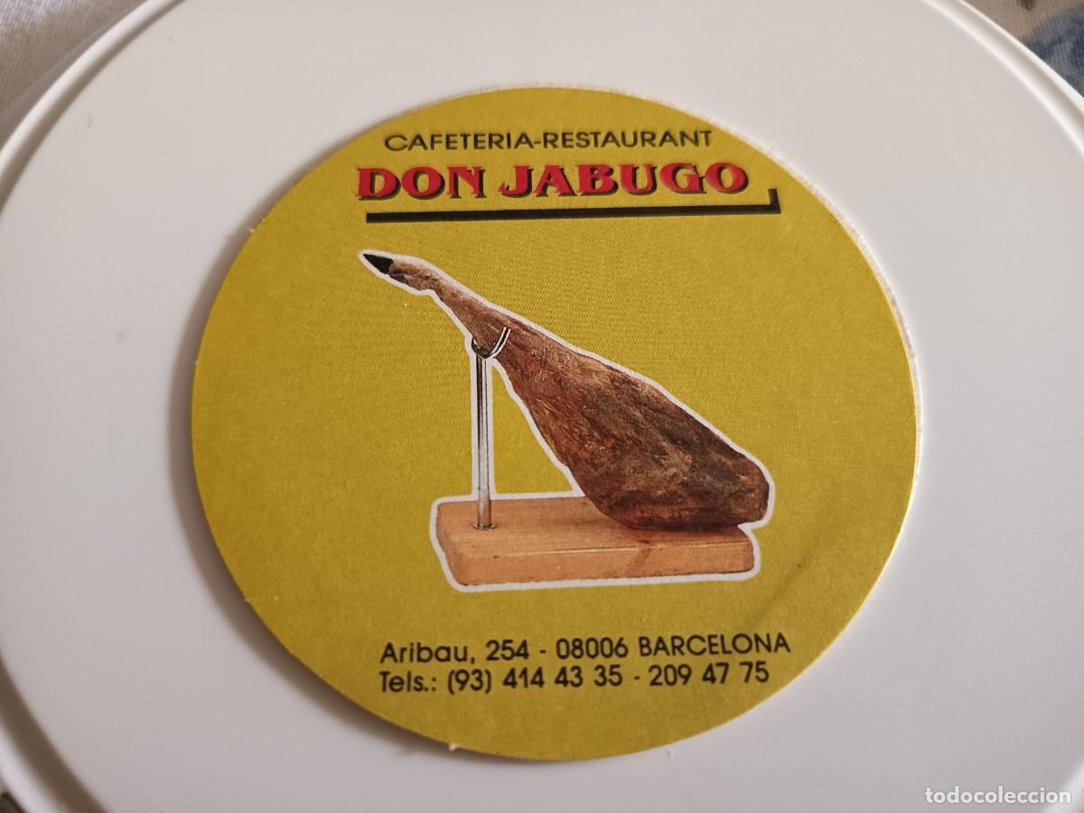 Otros art&iacute;culos de coleccionismo en papel: POSAVASOS CAFETERIA DON JABUGO-BARCELONA