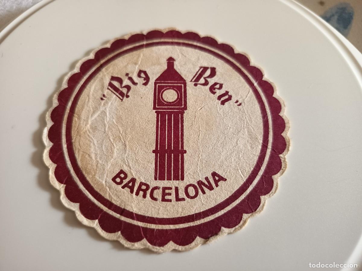 Otros art&iacute;culos de coleccionismo en papel: POSAVASOS PUB BIG BEN-BARCELONA