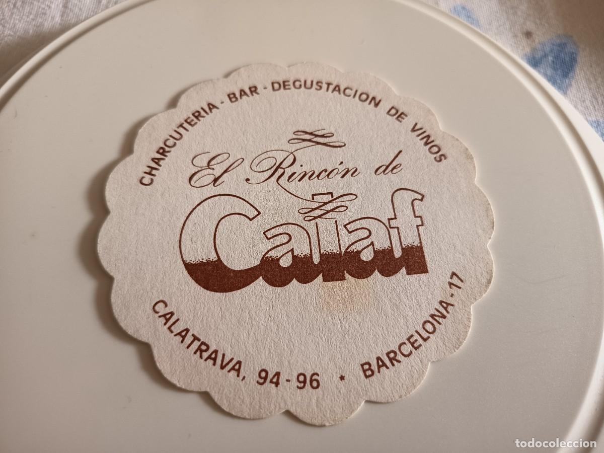 Otros art&iacute;culos de coleccionismo en papel: POSAVASOS BAR DEGUSTACION EL RINCON DE CALAF-BARCELONA