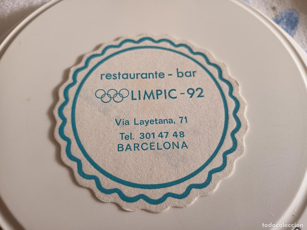 Otros art&iacute;culos de coleccionismo en papel: POSAVASOS BAR RESTAURANTE OLIMPIC 92-BARCELONA