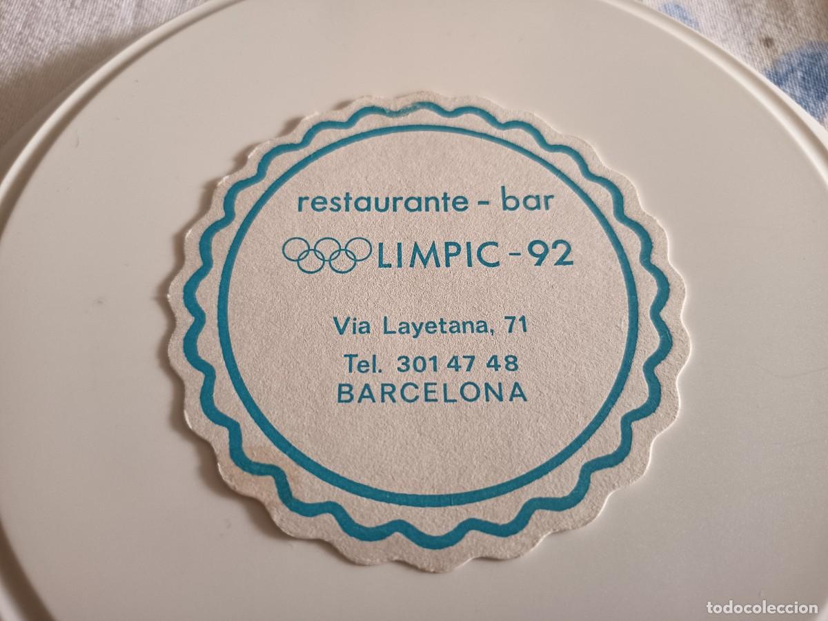 Otros art&iacute;culos de coleccionismo en papel: POSAVASOS BAR RESTAURANTE OLIMPIC 92-BARCELONA