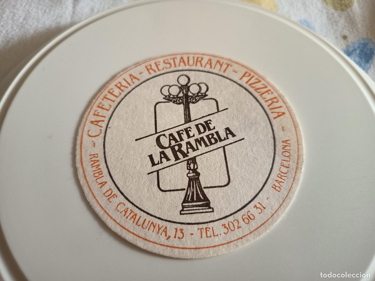 Otros art&iacute;culos de coleccionismo en papel: POSAVASOS CAFE LA RAMBLA-BARCELONA
