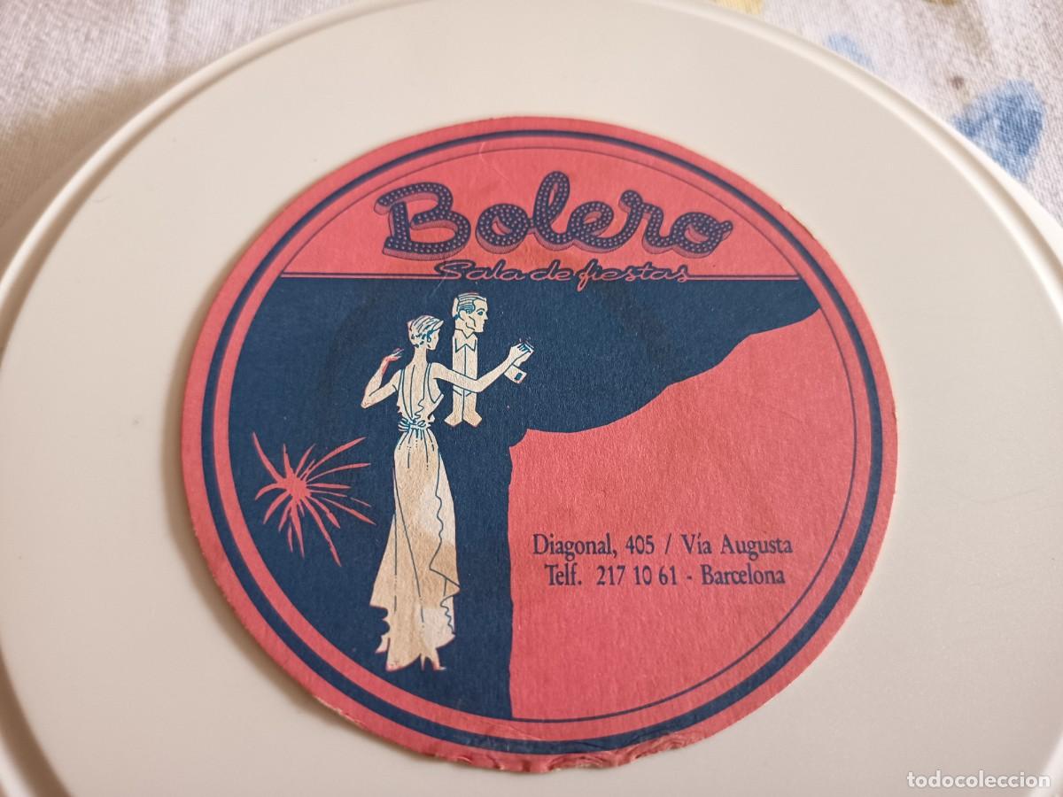 Otros art&iacute;culos de coleccionismo en papel: POSAVASOS SALA DE FIESTAS BOLERO-BARCELONA