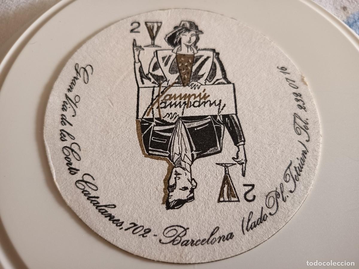 Otros art&iacute;culos de coleccionismo en papel: POSAVASOS XAMPANERIA 2 COPAS-BARCELONA