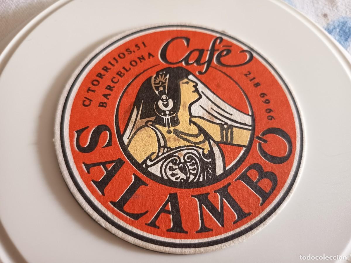Otros art&iacute;culos de coleccionismo en papel: POSAVASOS CAFE SALAMBO-BARCELONA