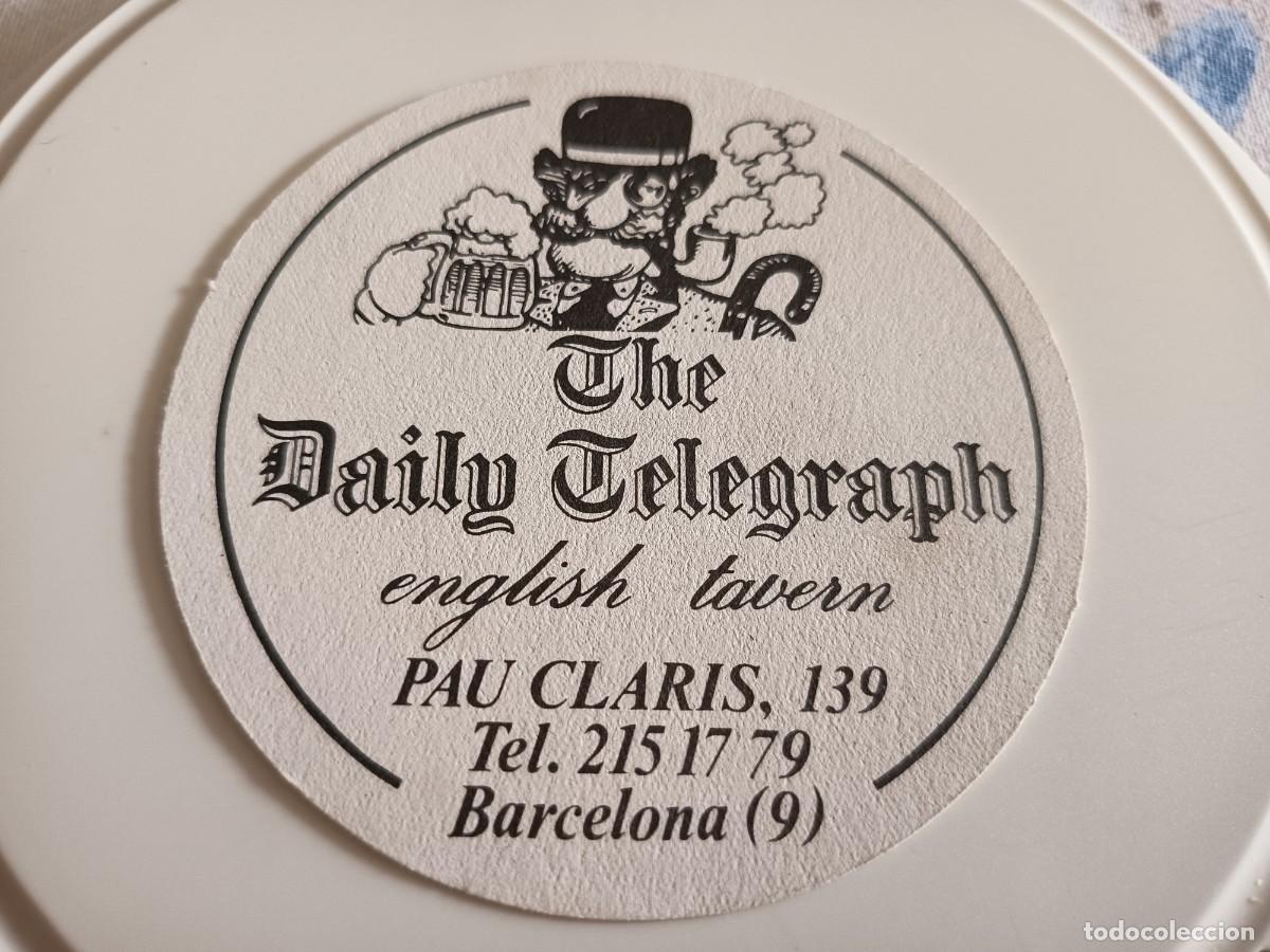 Otros art&iacute;culos de coleccionismo en papel: POSAVASOS PUB THE DAILY TELEGRAPH-BARCELONA