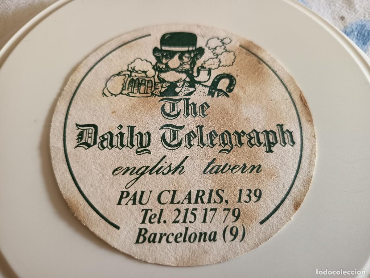 Otros art&iacute;culos de coleccionismo en papel: POSAVASOS PUB THE DAILY TELEGRAPH-BARCELONA