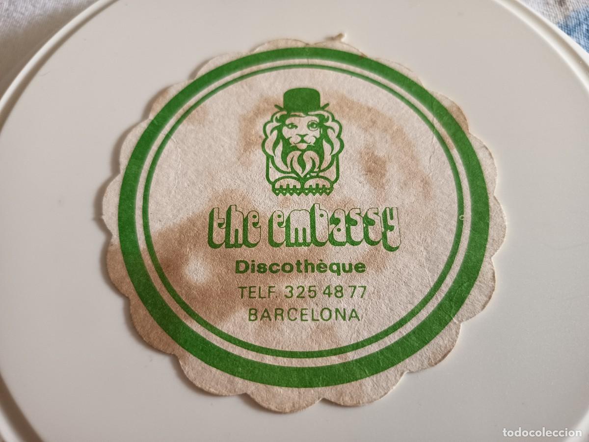 Sammelleidenschaft Andere Papierartikel: POSAVASOS DISCOTECA THE EMBASSY-BARCELONA