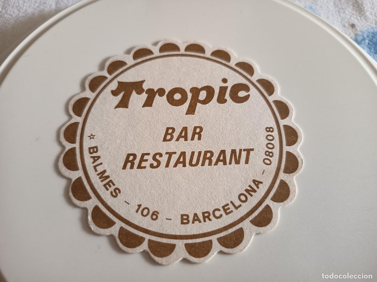 Otros art&iacute;culos de coleccionismo en papel: POSAVASOS RESTAURANTE TROPIC-BARCELONA