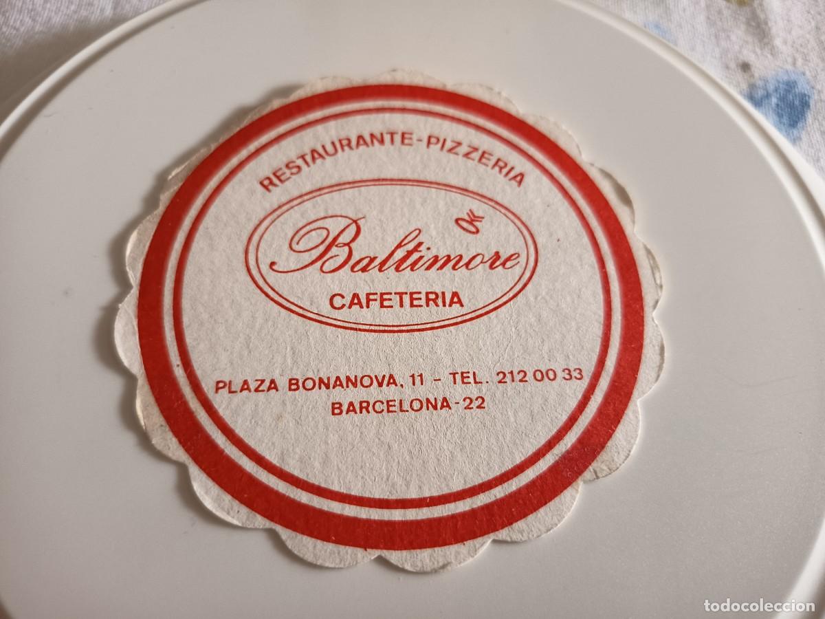 Otros art&iacute;culos de coleccionismo en papel: POSAVASOS RESTAURANTE BALTIMORE-BARCELONA