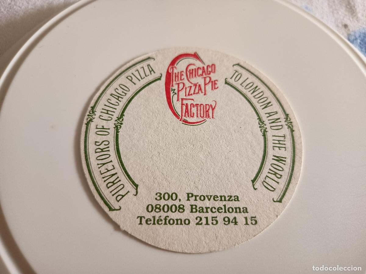 Otros art&iacute;culos de coleccionismo en papel: POSAVASOS THE CHICAGO PIZZA PIE FACTORY-BARCELONA