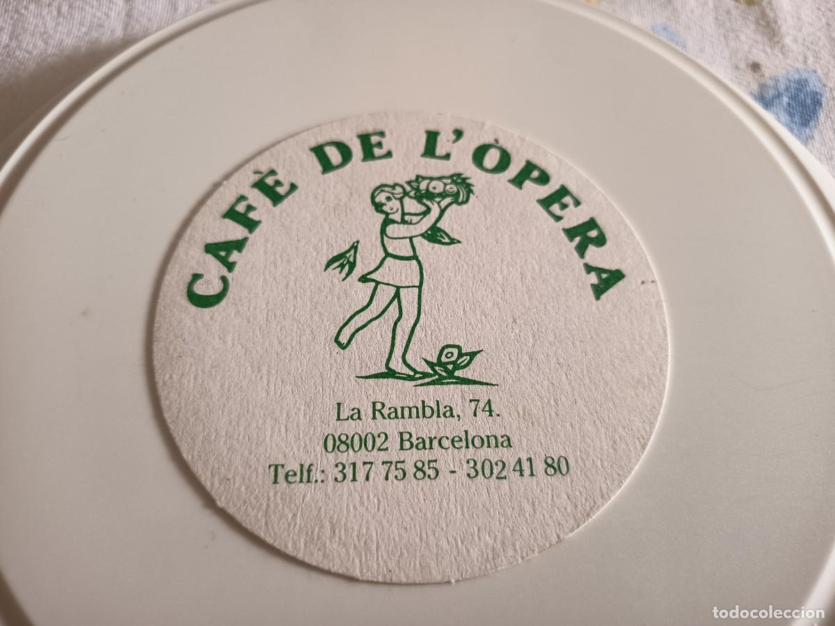 Otros art&iacute;culos de coleccionismo en papel: POSAVASOS CAFE DE L'OPERA-BARCELONA