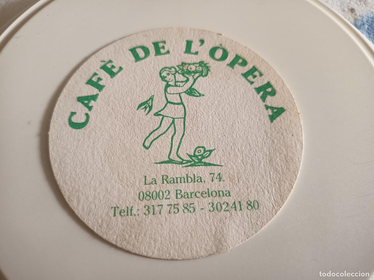 Otros art&iacute;culos de coleccionismo en papel: POSAVASOS CAFE DE L'OPERA-BARCELONA