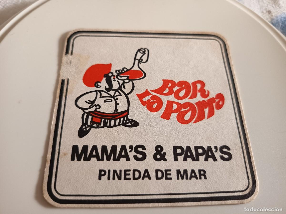 Otros art&iacute;culos de coleccionismo en papel: POSAVASOS BAR LA PARRA-PINEDA DE MAR-BARCELONA