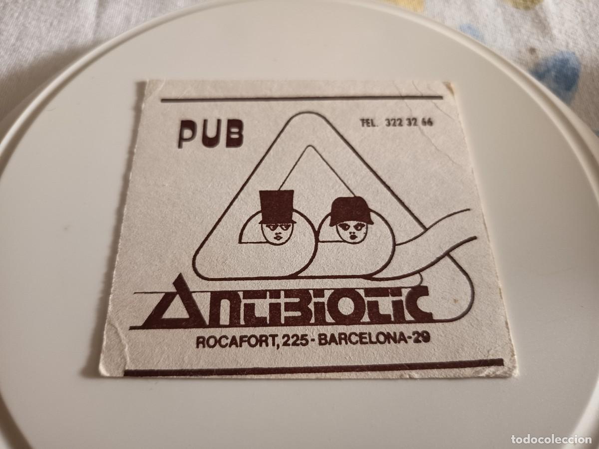 Sammelleidenschaft Andere Papierartikel: POSAVASOS PUB ANTIBIOTIC-BARCELONA