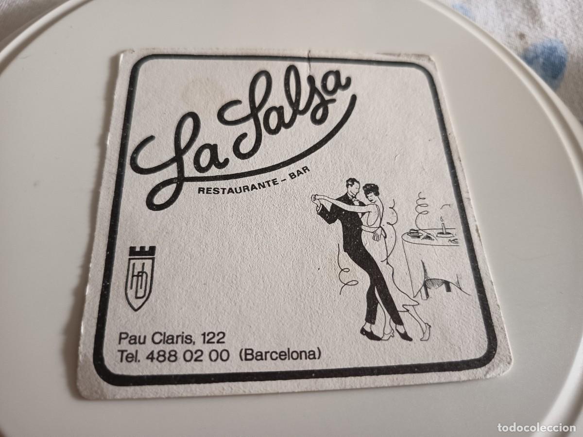 Otros art&iacute;culos de coleccionismo en papel: POSAVASOS RESTAURANTE LA SALSA-BARCELONA