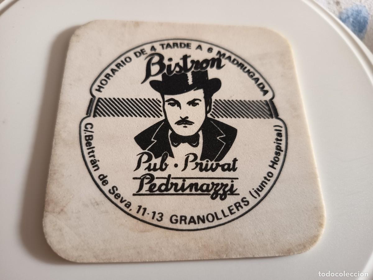 Otros art&iacute;culos de coleccionismo en papel: POSAVASOS PUB PRIVADO PEDRINAZZI-BRISTRON-GRANOLLERS-BARCELONA