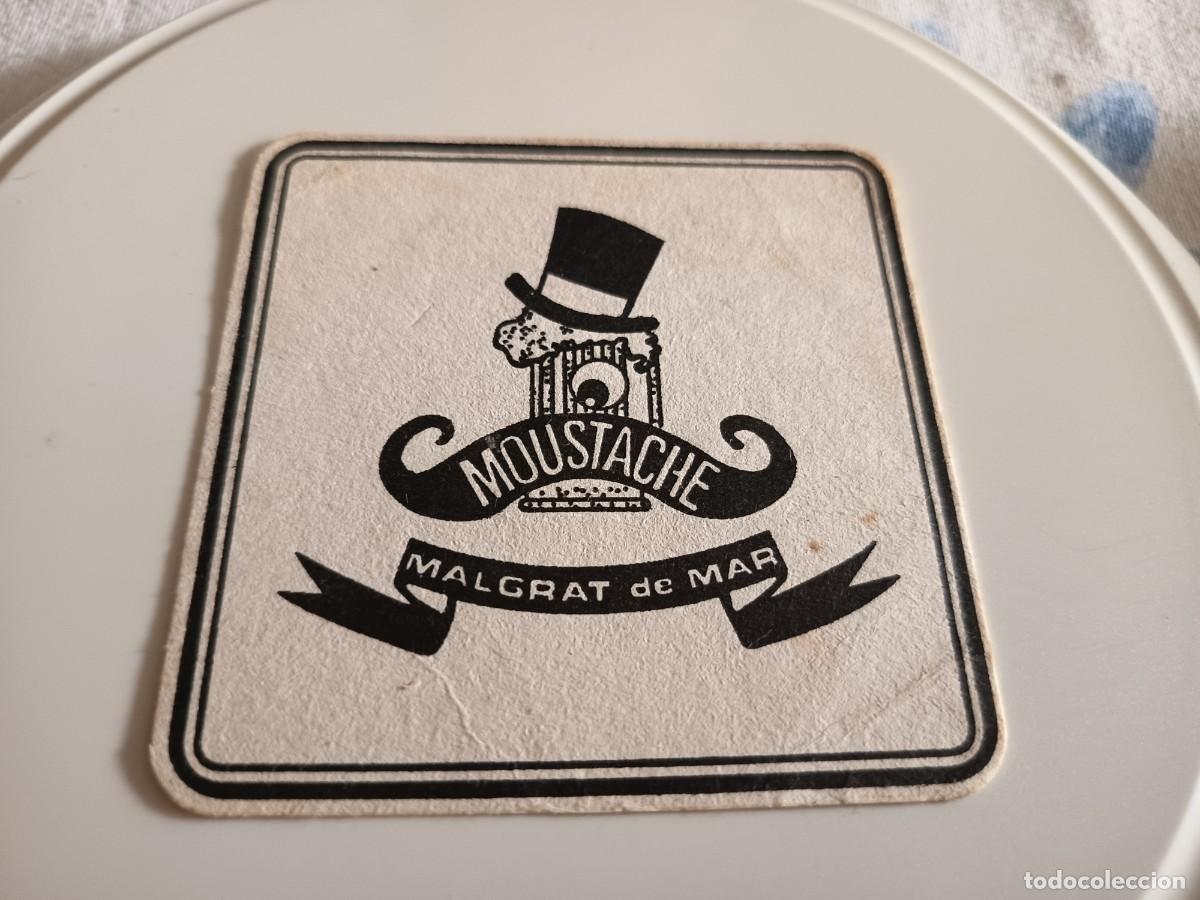 Otros art&iacute;culos de coleccionismo en papel: POSAVASOS PUB MOUSTACHE-MALGRAT DE MAR-BARCELONA