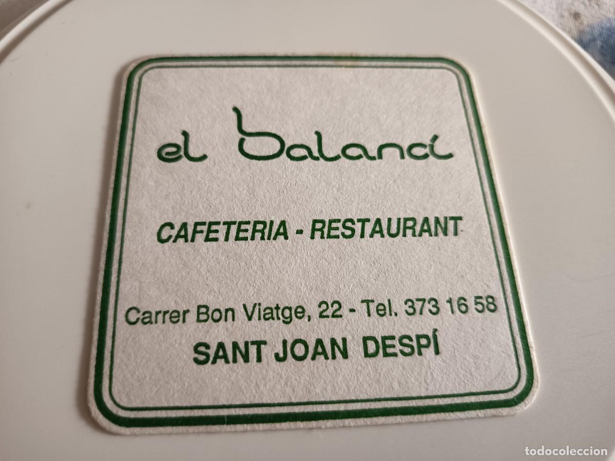 Otros art&iacute;culos de coleccionismo en papel: POSAVASOS CAFETERIA EL BALANCI-SANT JOAN DESPI-BARCELONA