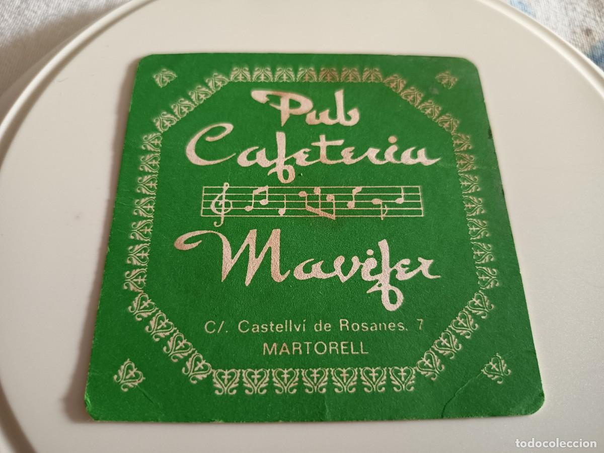 Otros art&iacute;culos de coleccionismo en papel: POSAVASOS CAFETERIA PUB MAVIFER-MARTORELL-BARCELONA