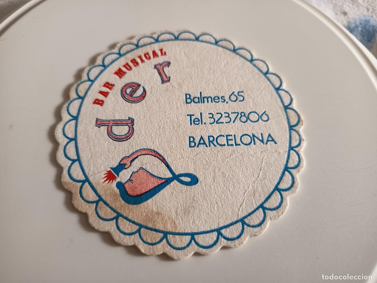 Otros art&iacute;culos de coleccionismo en papel: POSAVASOS BAR MUSICAL DER-BARCELONA