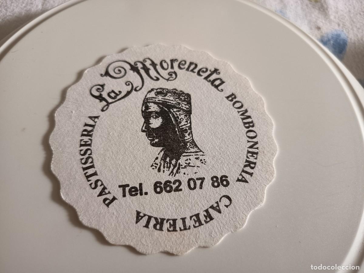 Otros art&iacute;culos de coleccionismo en papel: POSAVASOS PASTELERIA LA MORENETA-BARCELONA