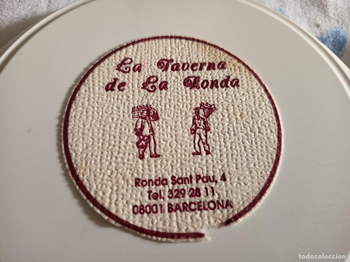 Otros art&iacute;culos de coleccionismo en papel: POSAVASOS LA TAVERNA DE LA RONDA-BARCELONA