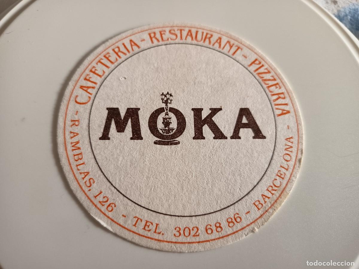 Otros art&iacute;culos de coleccionismo en papel: POSAVASOS BAR RESTAURANTE MOKA-BARCELONA